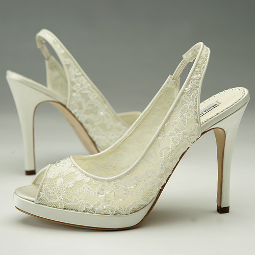 Clara Lace Wedding Shoes SALE!!!