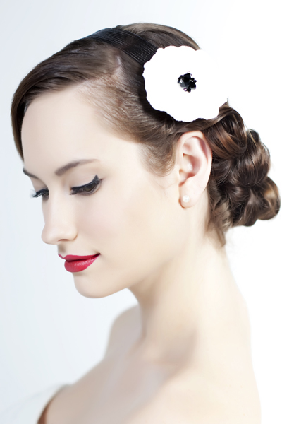 Bridal Ribbon Headbands on Home   For The Bride   Wedding Hair Accessories   Sara Gabriel