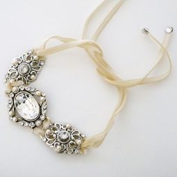 Vintage Filigree Bridal Bracelet