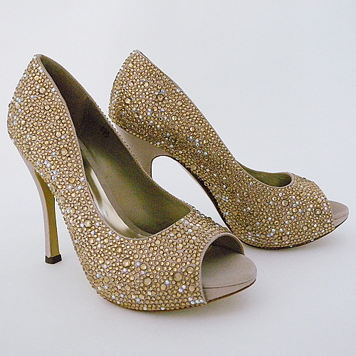 Champagne Wedding Shoes