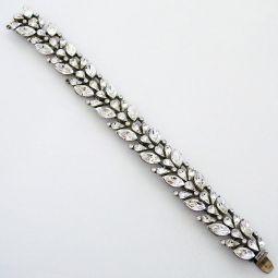 Vintage Marquis Crystal Bracelet
