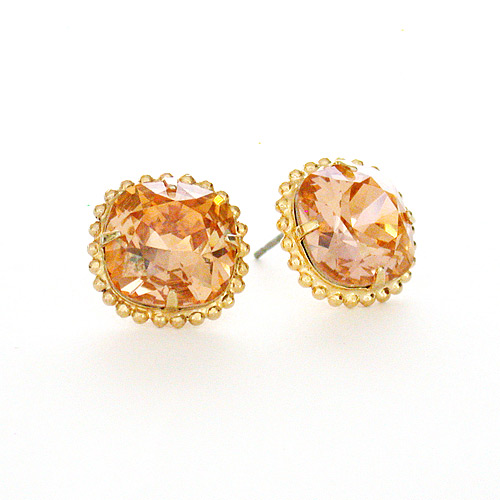 Sorrelli Earrings, Jewelry; Peachy Keen Crystal Earrings, Evening ...