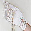 Silk Wedding Gloves