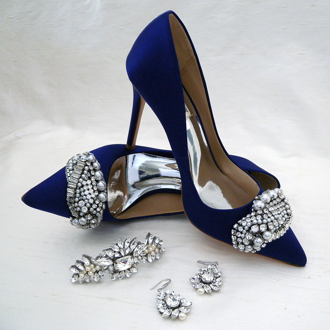 Blue Wedding Shoes? Yes, Please. | Perfect Details