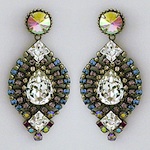 bohemian glam chandelier earrings at perfectdetails.com