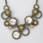 Dixie Ethnic Circle Necklace at perfectdetails.com