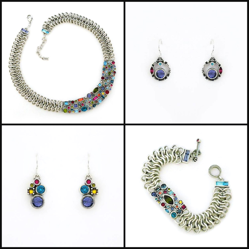 patricia locke jewelry, celebration collection, necklaces, earrings, bracelets