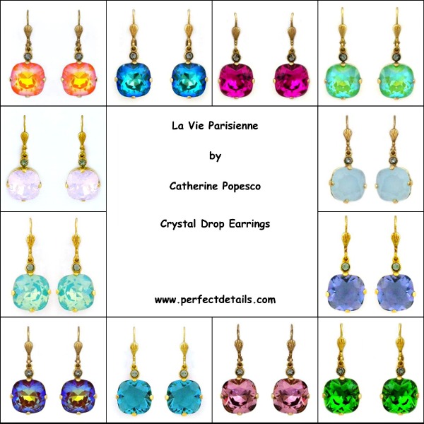 Pick your ear candy! Daily sparkle in your favorite color!