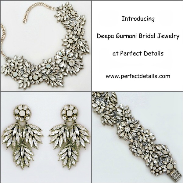 Statement bridal necklaces, bracelets, cuffs & earrings with an ethnic twist designed by Deepa Gurnani.