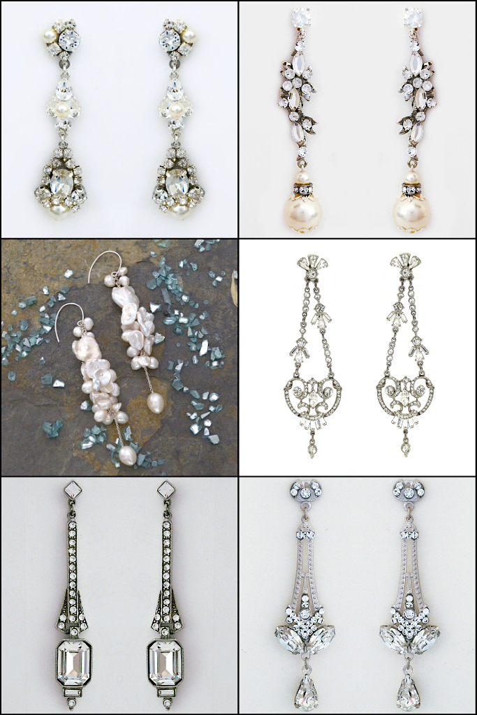 earring styles best for a round shaped face
