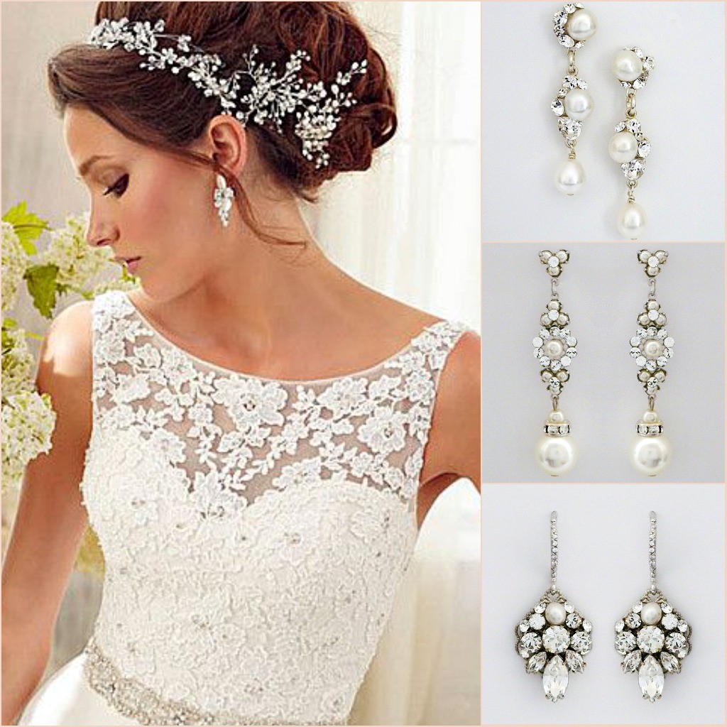 Pearls, sparkle and lace.  A winning combination for this year's bride.