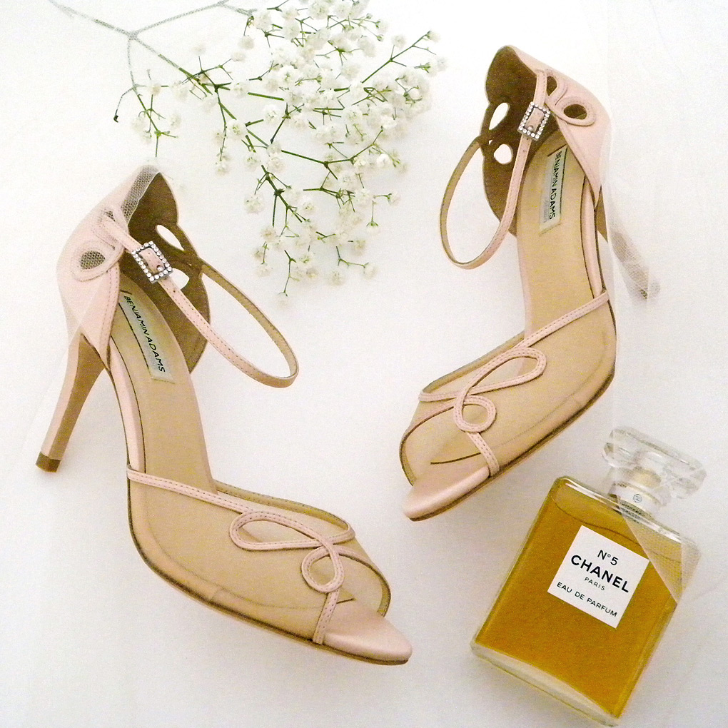 Meet Lola, our favorite from Benjamin Adams.  Vintage styling, ankle strap in a fabulous blush shade.