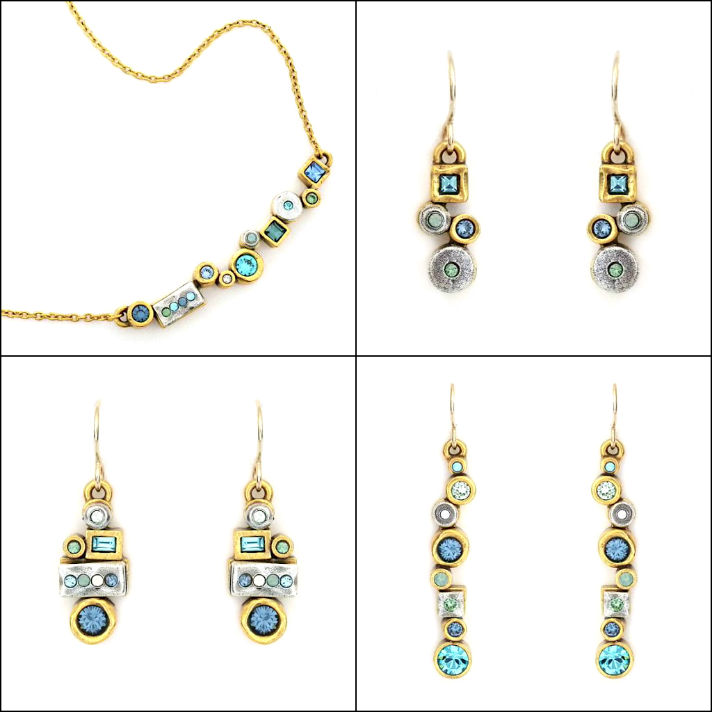 Patrica Locke Jewelry. Necklace, earrings, bracelets.