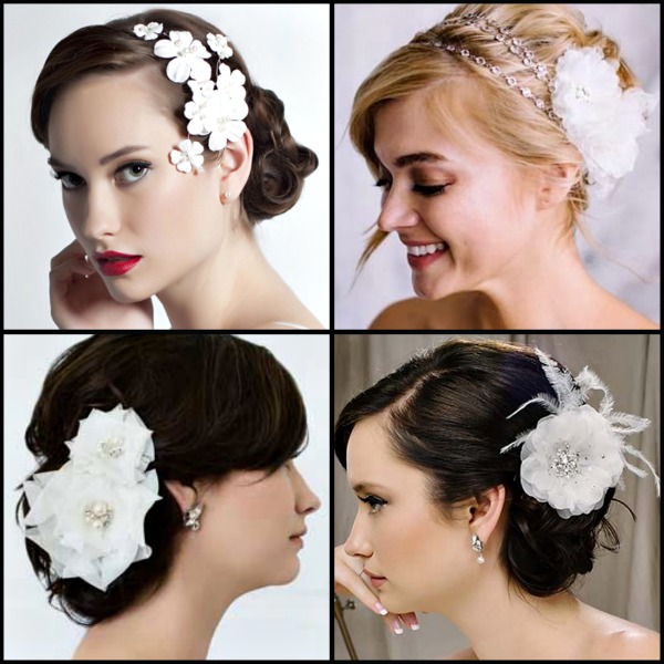 Customers' favorite Sara Gabriel hair flowers plus one new design :)