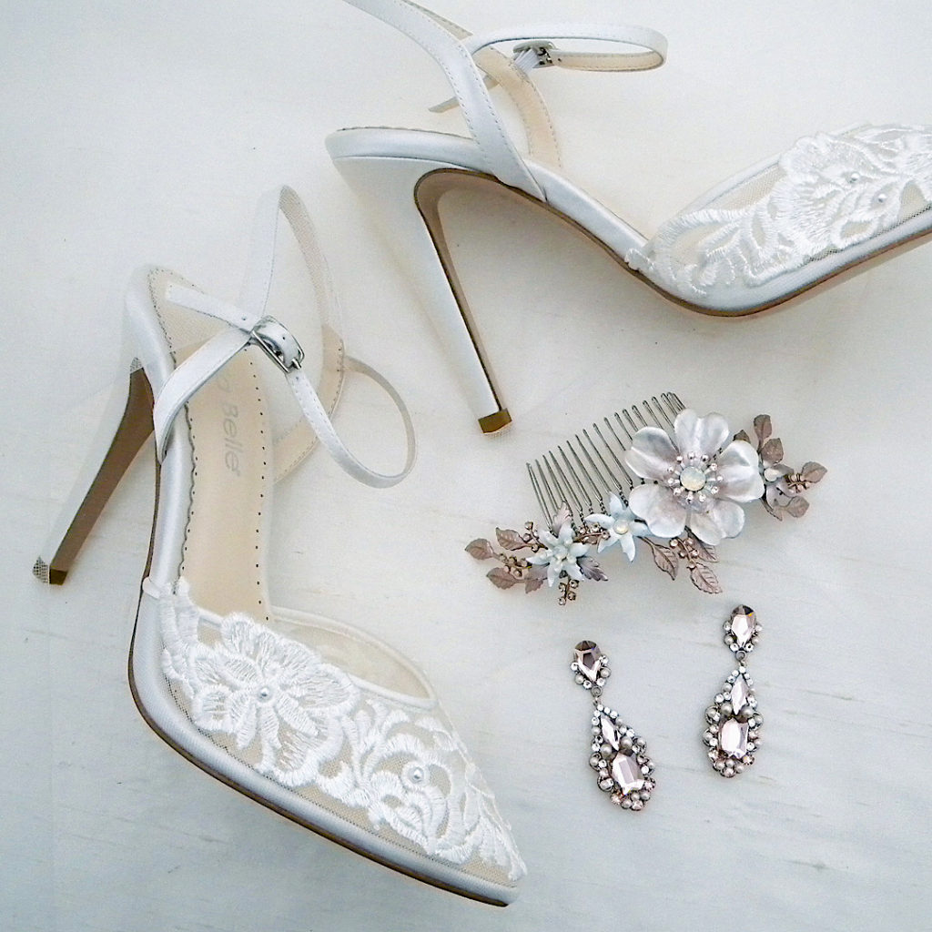 Bella Belle Maya Wedding Shoes, Lace wedding shoes