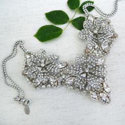 Crystal Statement Necklace 60% OFF!!