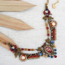 Bohemian Medium Necklace, Desert Landscape