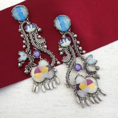 Urna Chandelier Earrings, Ice Princess Collection On Sale