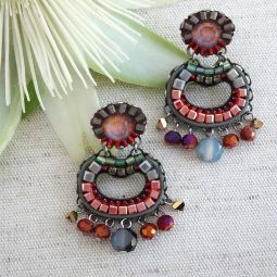 Farah Small Chandelier Earrings, Ginger Spice Collection On Sale
