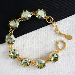 Olive Classic Crystal Bracelet