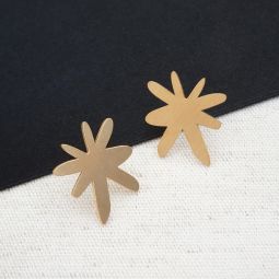 Miro Gold Star Earrings