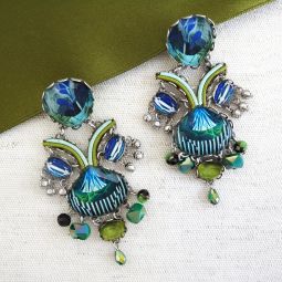 Bright Chandelier Earrings, Crisp Air Collection