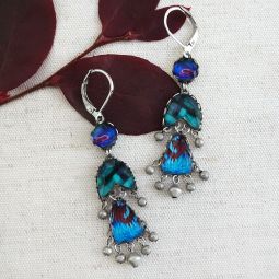 Mellie Dangle Earrings, Lever-Back Clasp, Magical Notes