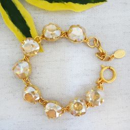 Catherine Popesco Classic Crystal Bracelet, Blonde