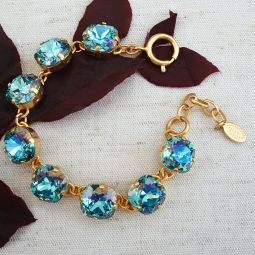 Catherine Popesco Classic Bracelet, Smoked Sapphire