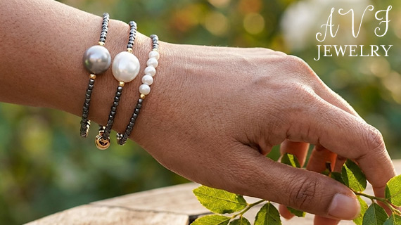 Alicia Van Fleteren jewelry, AVF jewelry, gemstone jewelry, pearl jewelry, necklaces, bracelets, earrings