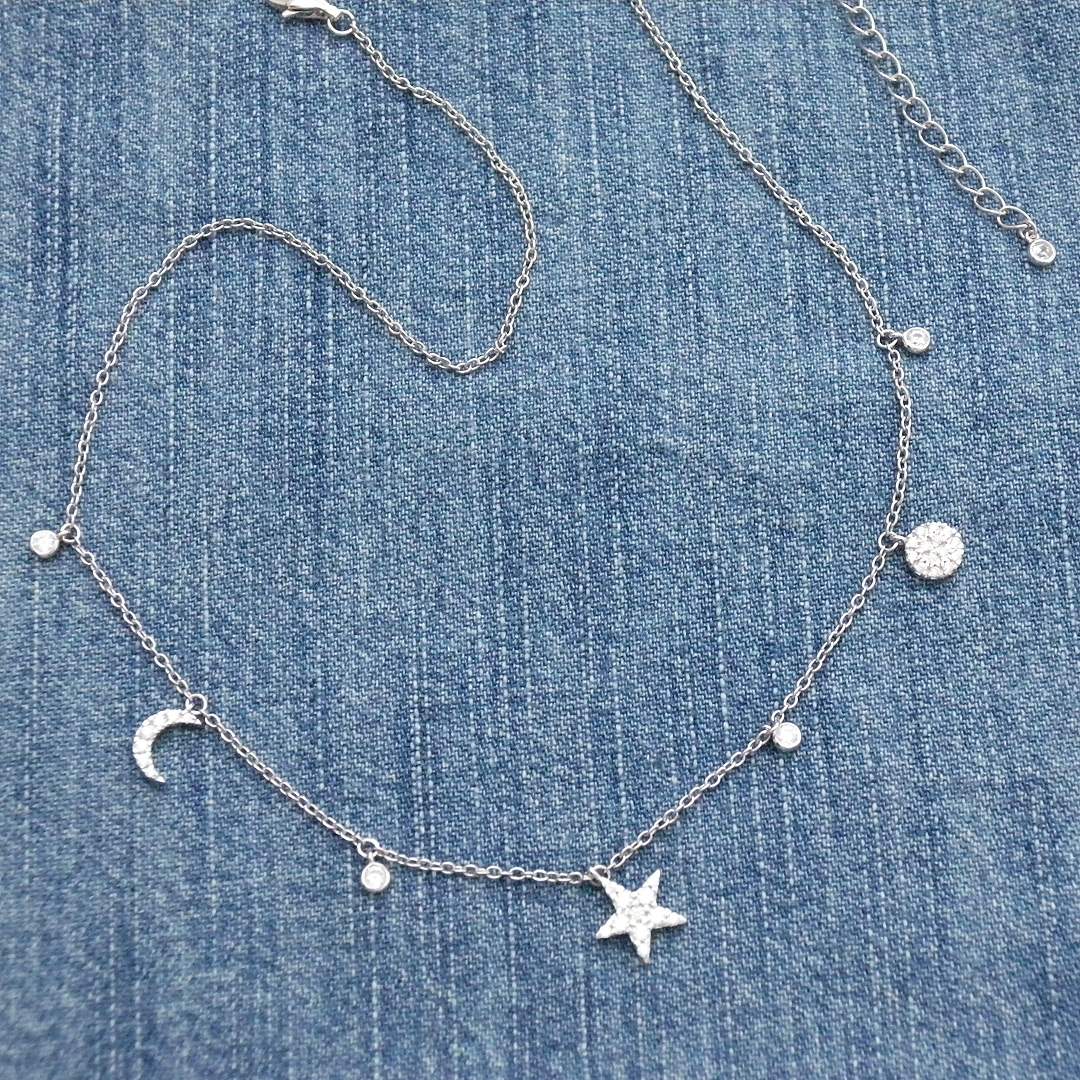 Celestial hot sale charm necklace