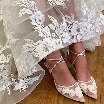 Designer Wedding Shoes | Romantic, Elegant, Bridal Shoes