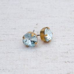 Small Crystal Stud Earrings, Ice SALE!