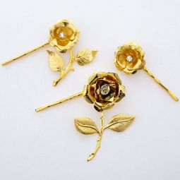 Rose Blossom Hairpins Set SALE!! 70% OFF!