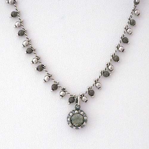 La Vie Parisienne Necklaces | Silver Baby Charm Pendant