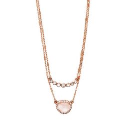 Rose & Crystal Convertible Pendant Necklace SALE!!
