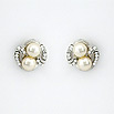 Vintage Crystal & Pearl Bridal Earrings | Vintage Glam Pearl Earrings
