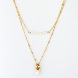 Petite Pearl Necklace Set