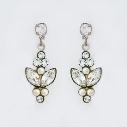 Algiers Crystal Bridal Earrings